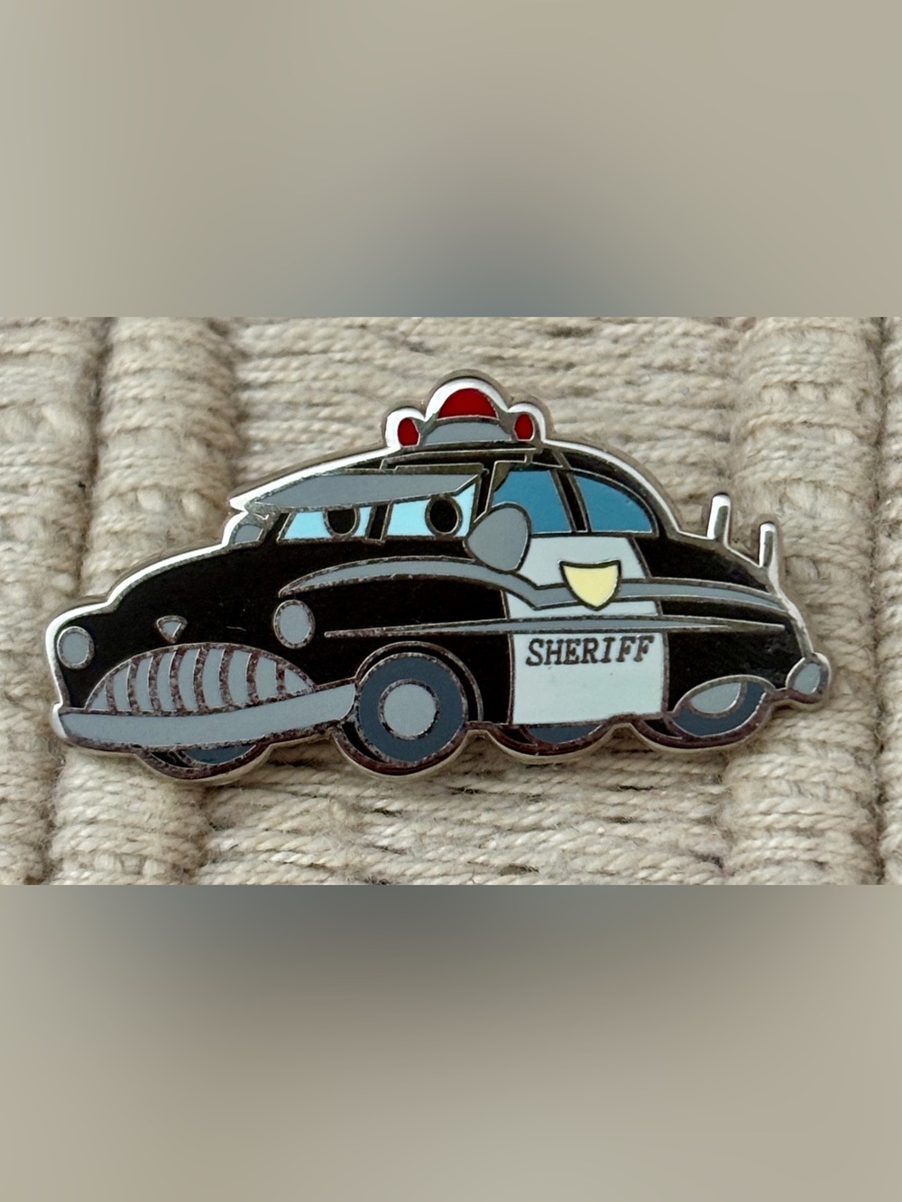 DISNEY 2014 Pixar Cars Sheriff Mini Pin